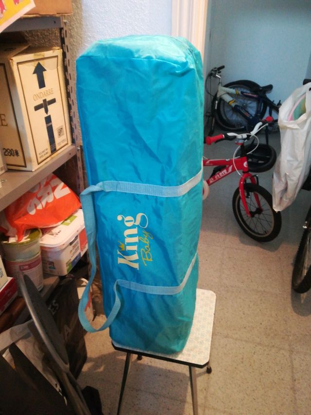 lote cuna y colchón de viaje