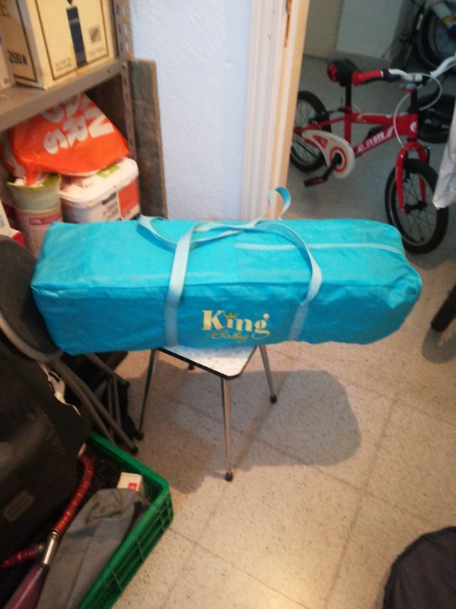 lote cuna y colchón de viaje