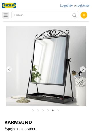 Espejo Ikea tocador de segunda mano en WALLAPOP