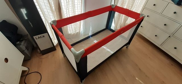 cuna plegable de viaje