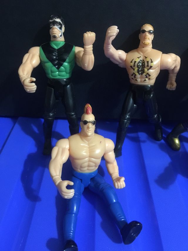 Figuras articuladas WWE.