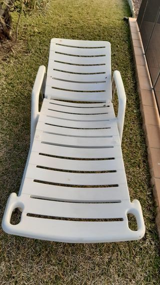 Tumbona de piscina de segunda mano en WALLAPOP