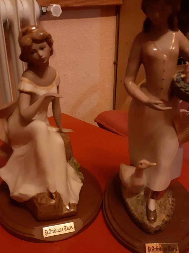 Figuras porcelana artística de Valencia