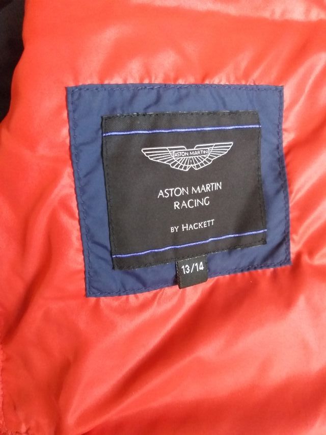 anorak Hackett Aston Martin