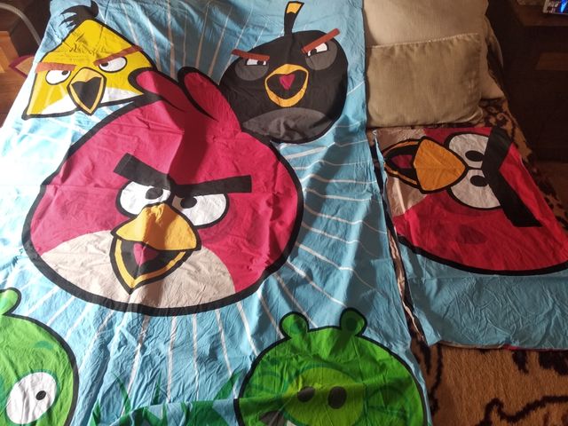 funda nórdica ungry Bird de 90 más almohadon
