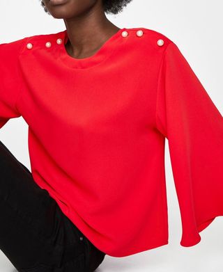 Blusa Zara talla M Nueva de segunda mano por 16 EUR en León en WALLAPOP