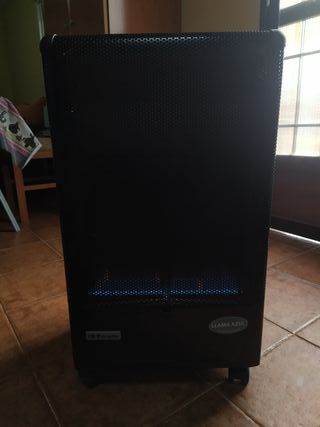 Estufa llama azul de segunda mano en WALLAPOP