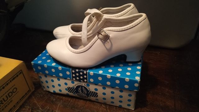 zapatos de flamenca para niña