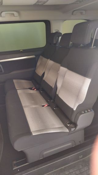 2+1 Azul Negro asiento de tela /& Apoyabrazos Cubiertas Para Peugeot Expert Boxer nuevo