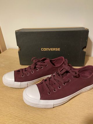 converse granates piel