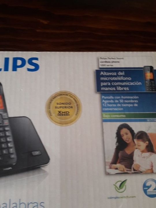 vendo telefono philips perfect sound inhalambrico