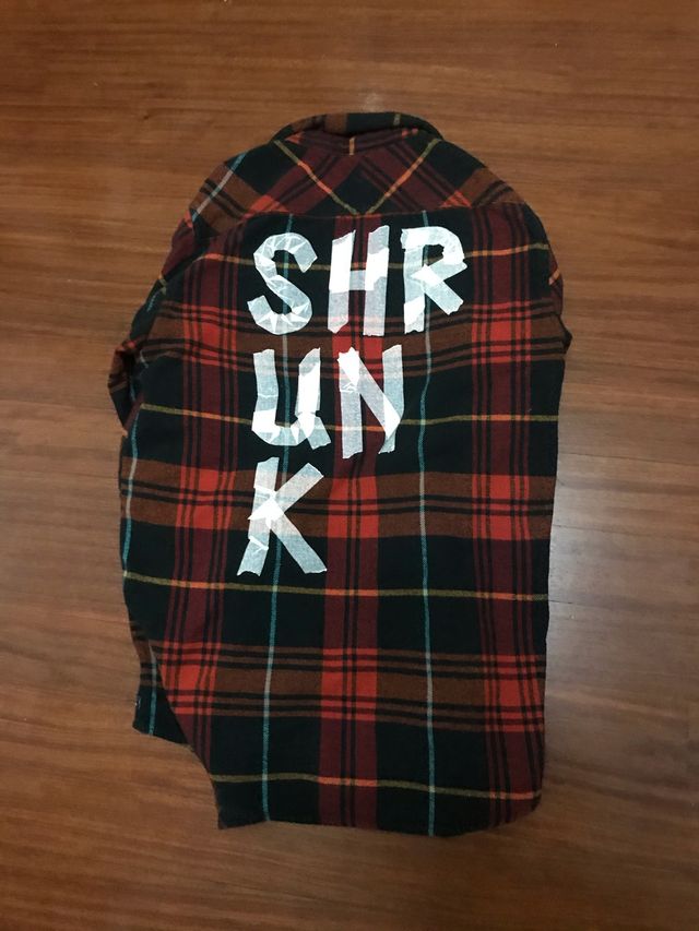 Camisa niño cuadros