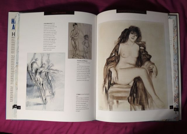 Libro de dibujo "Hands-faces and figures"