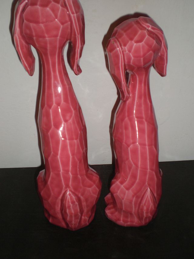 PERROS DE PORCELANA ESTILO RETRO