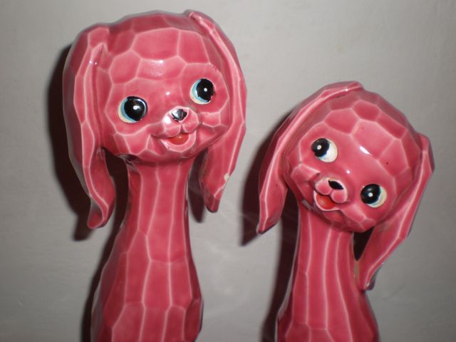 PERROS DE PORCELANA ESTILO RETRO