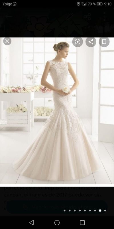 vendo traje de novia