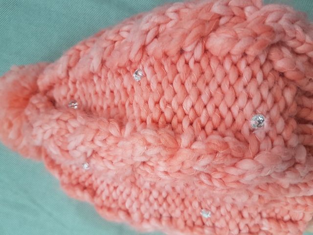 gorro ROXY con forro polar y strass