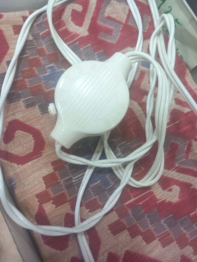 almohadilla eléctrica vintage