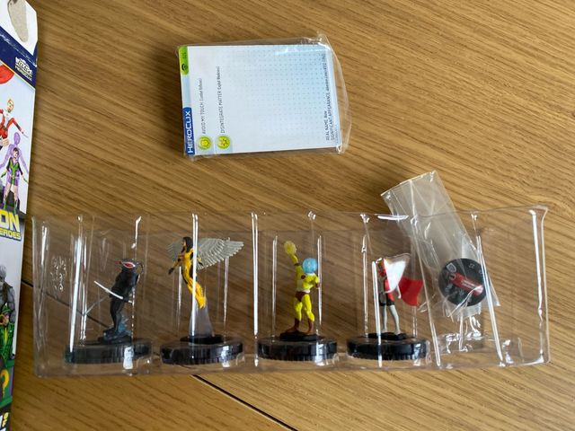 Juego Heroclix booster Superman and The Legion of