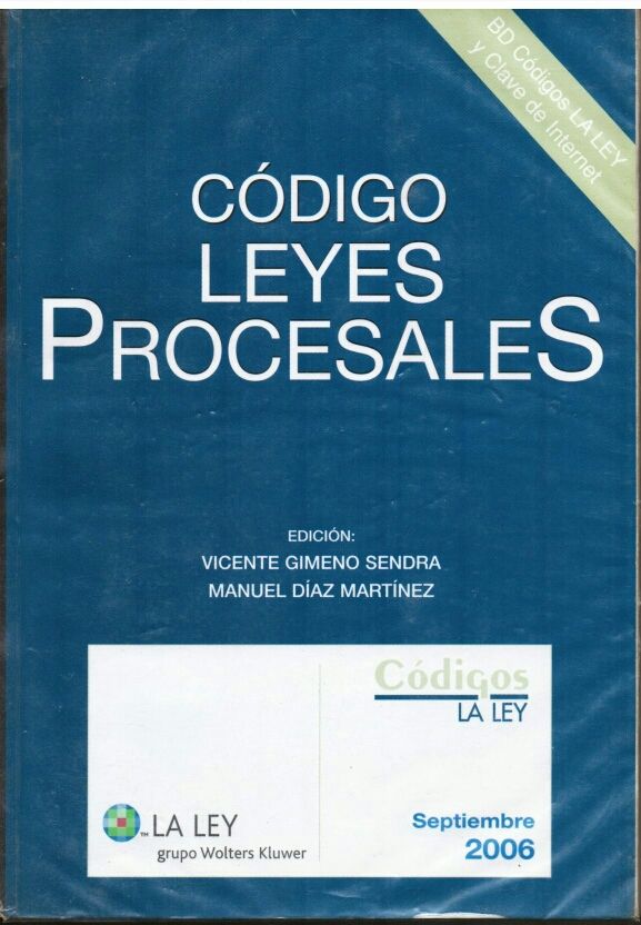 Código de leyes procesales
