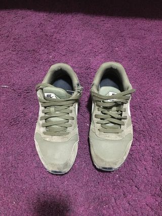 nike md runner 2 verde militar