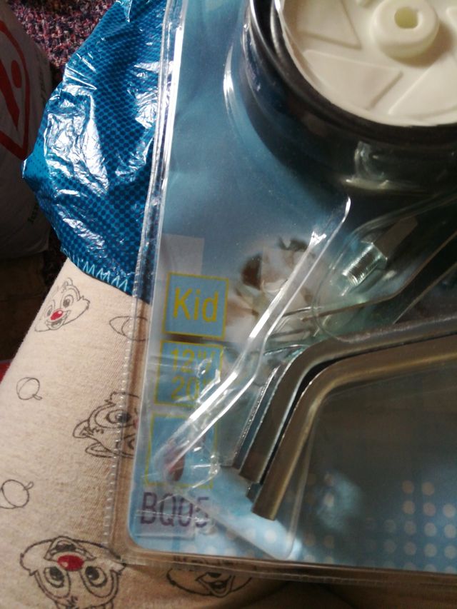 Ruedines bicicleta niño