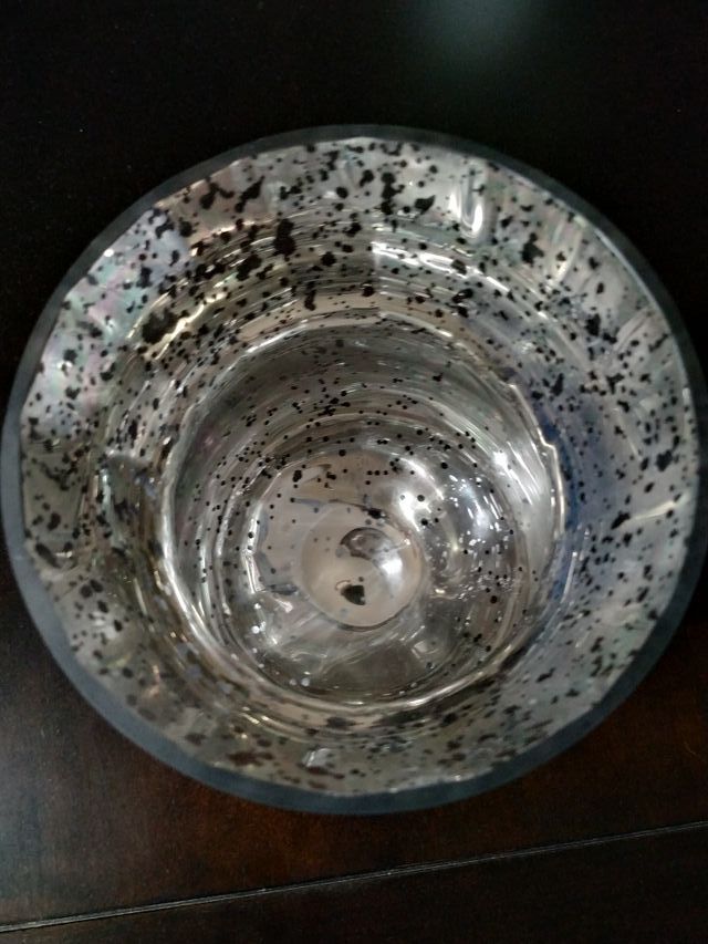 Jarrón cristal Zara . Sin uso