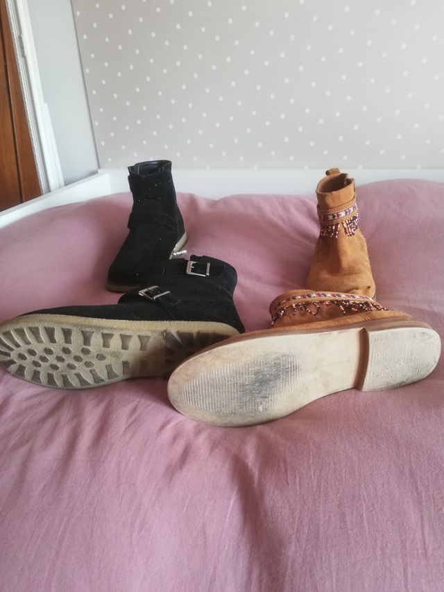 Botas ZARA niña 10-12años