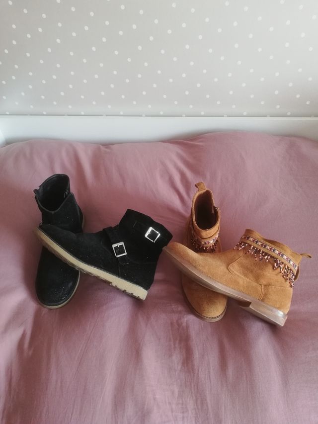 Botas ZARA niña 10-12años