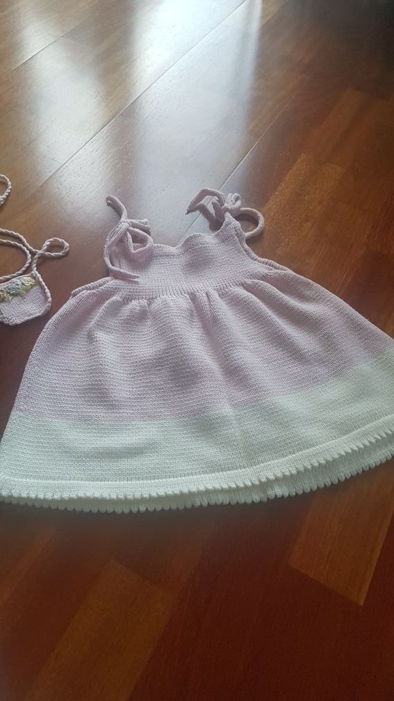 vestido niña tirantes perle