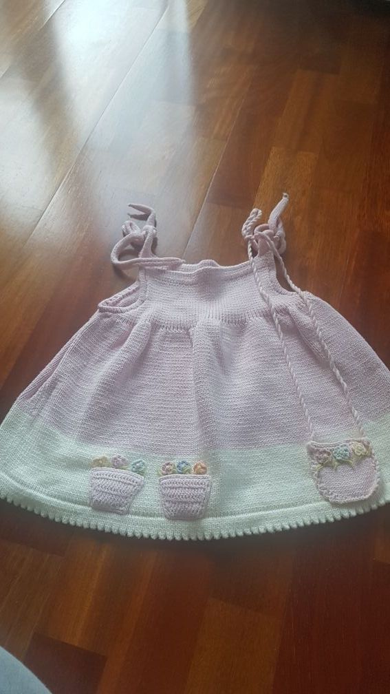 vestido niña tirantes perle