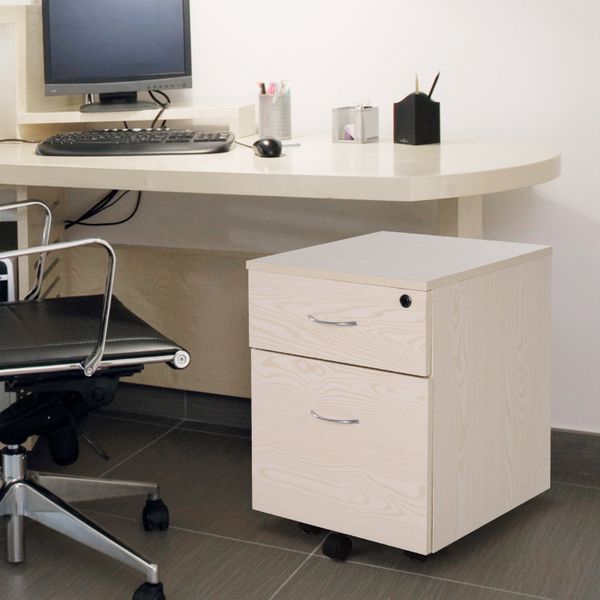 Cajonera Archivador con Ruedas y Llave Armario de segunda mano por 82