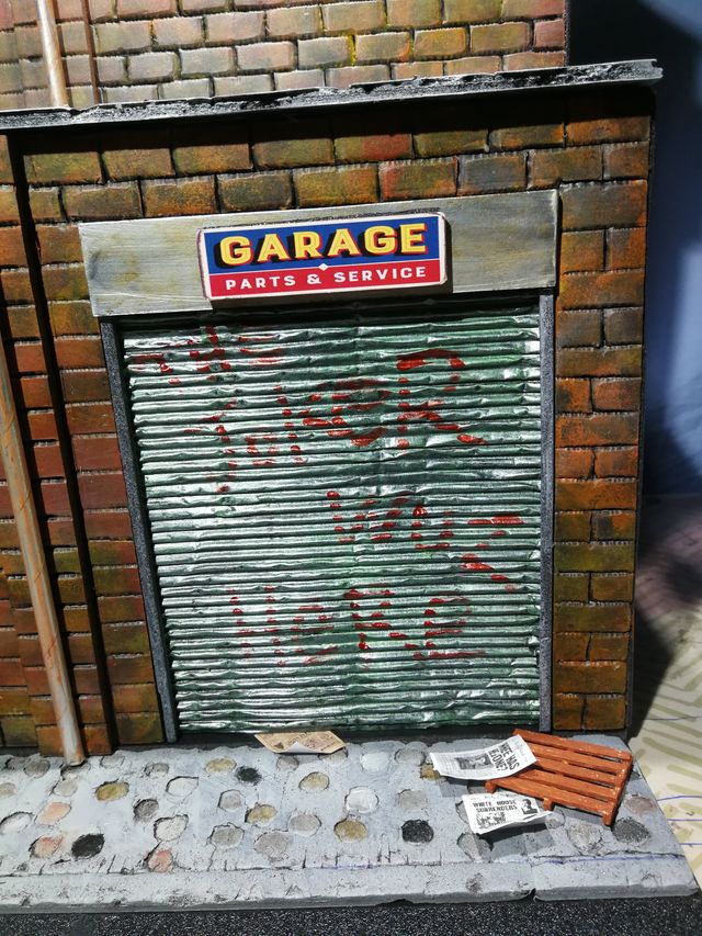 Street diorama para figuras 6 o 7 pulgadas