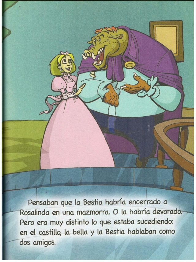 Cuento la bella y la bestia/El rey león