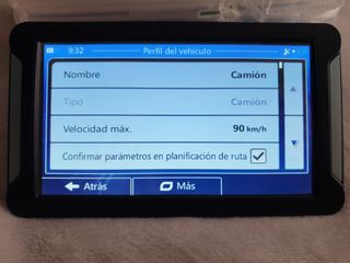 7 pulgada andoid navegación GPS para camiones automóviles caravana autobús radar Blue