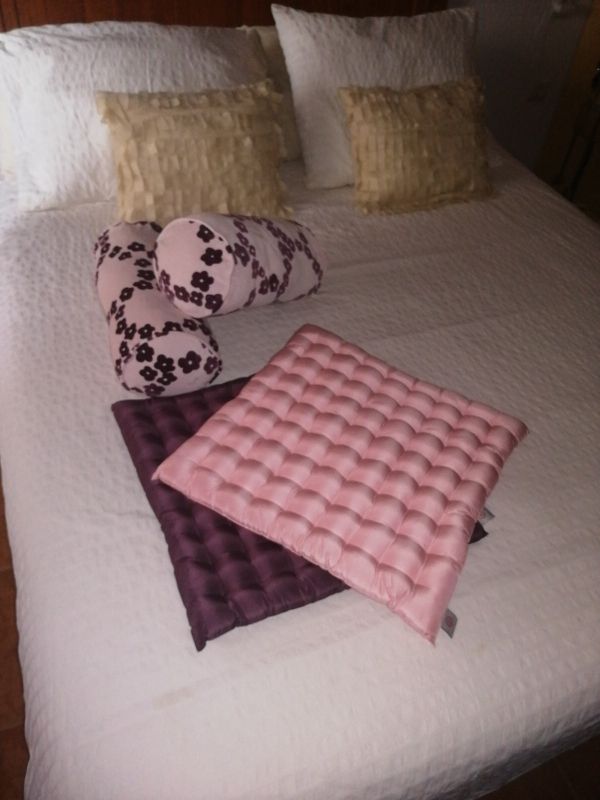 Cojines, combinación cromática