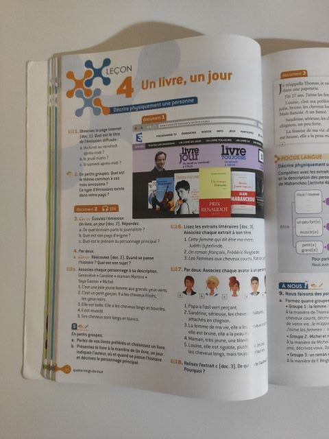 ILLICO 1, libro de francés