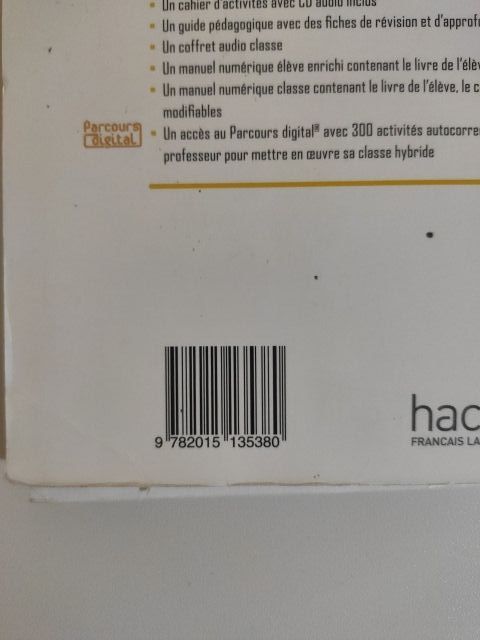 ILLICO 1, libro de francés