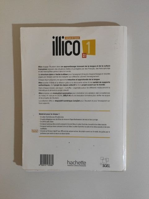 ILLICO 1, libro de francés