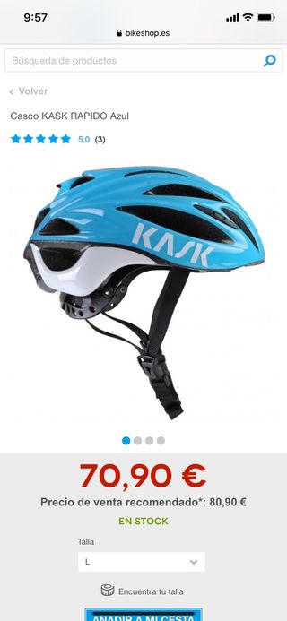 Kask Rapido De Segunda Mano Por 40 En Ermua En Wallapop