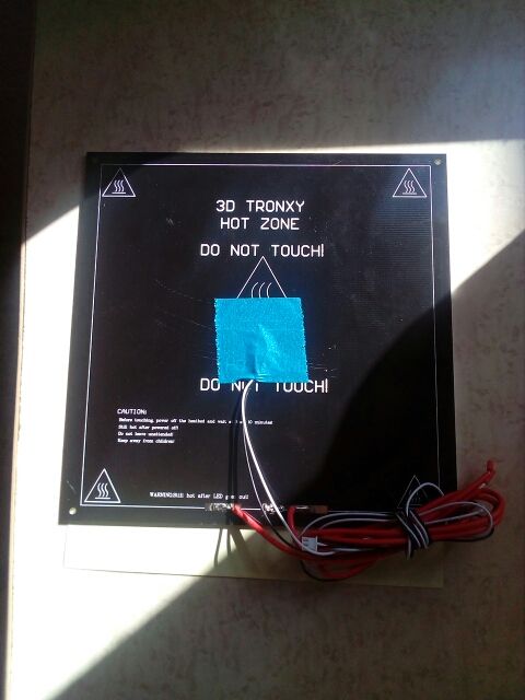 cama caliente impresora 3d 