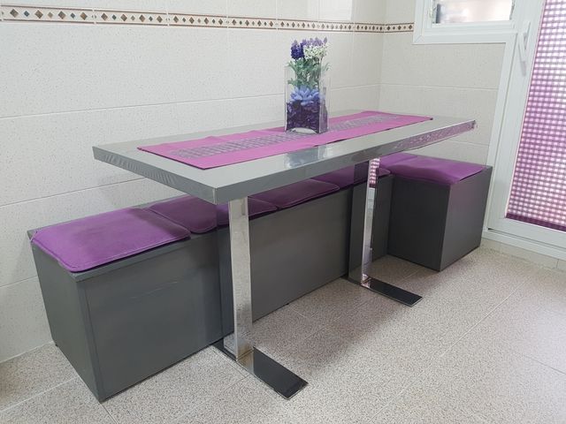 Mesa y banco cocina de segunda mano por 375 € en Sant Boi de Llobregat