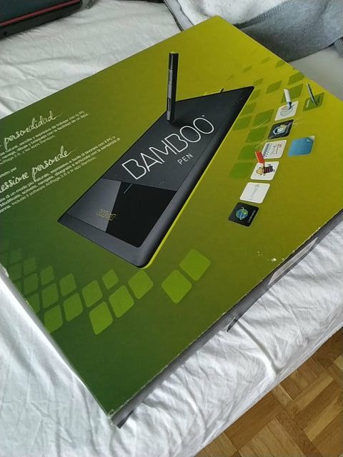 Bamboo pen tableta pintura