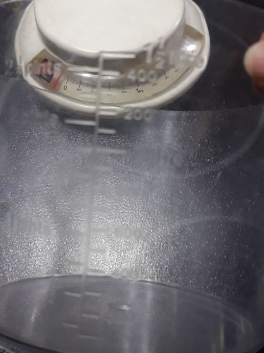 BÁSCULA O PESO PARA COCINA.