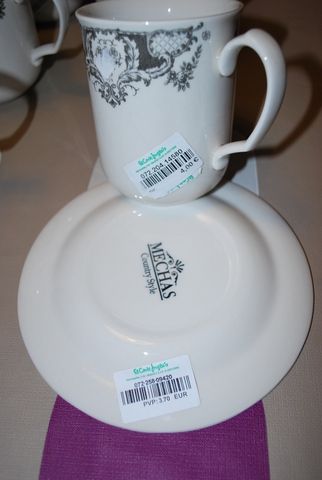 Vajilla cerámica Tipo Cartuja