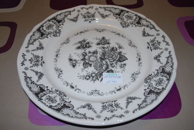 Vajilla cerámica Tipo Cartuja