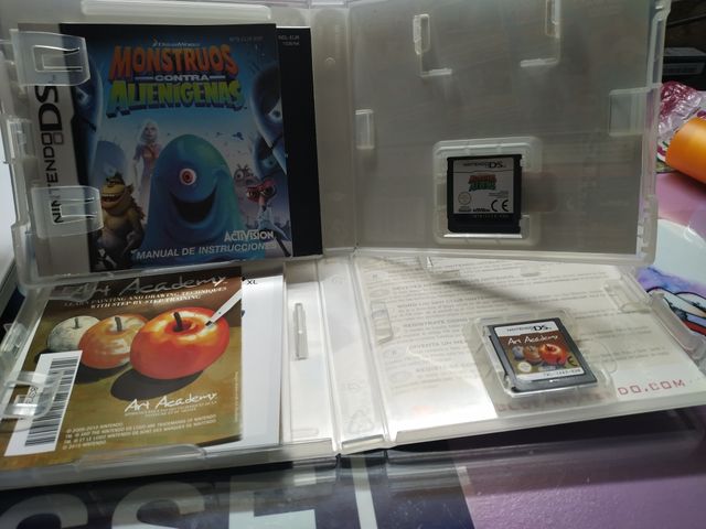 Giochi per DS -mostri contro alieni/Art Academy