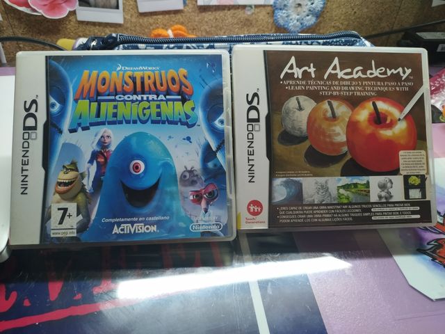 Giochi per DS -mostri contro alieni/Art Academy