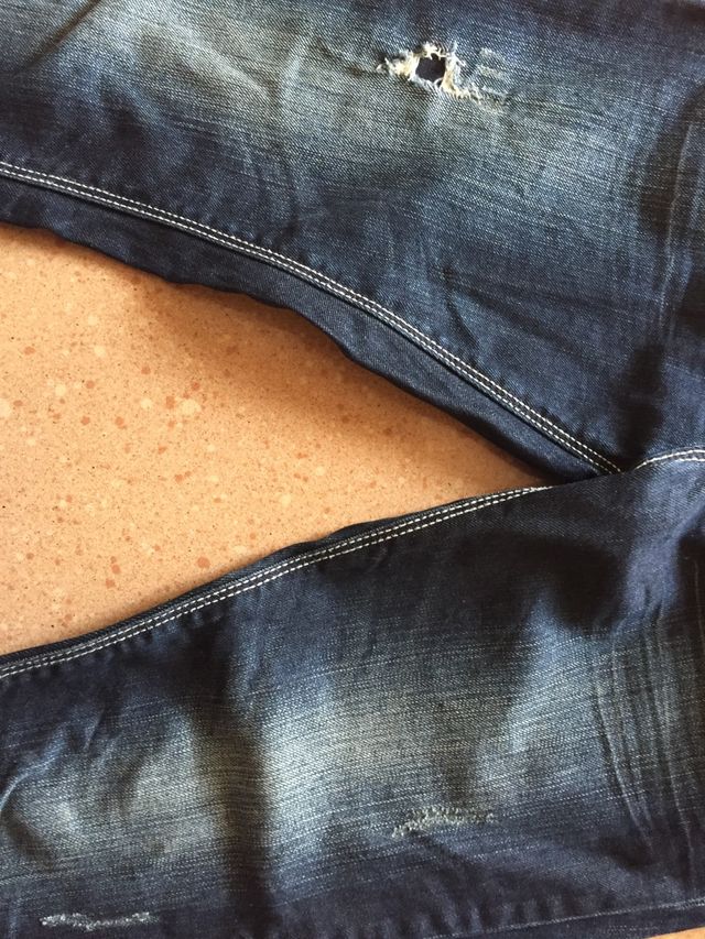 Pantalón azul niño Benetton talla L