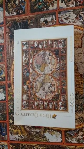 puzzle mapamundi 6000 piezas